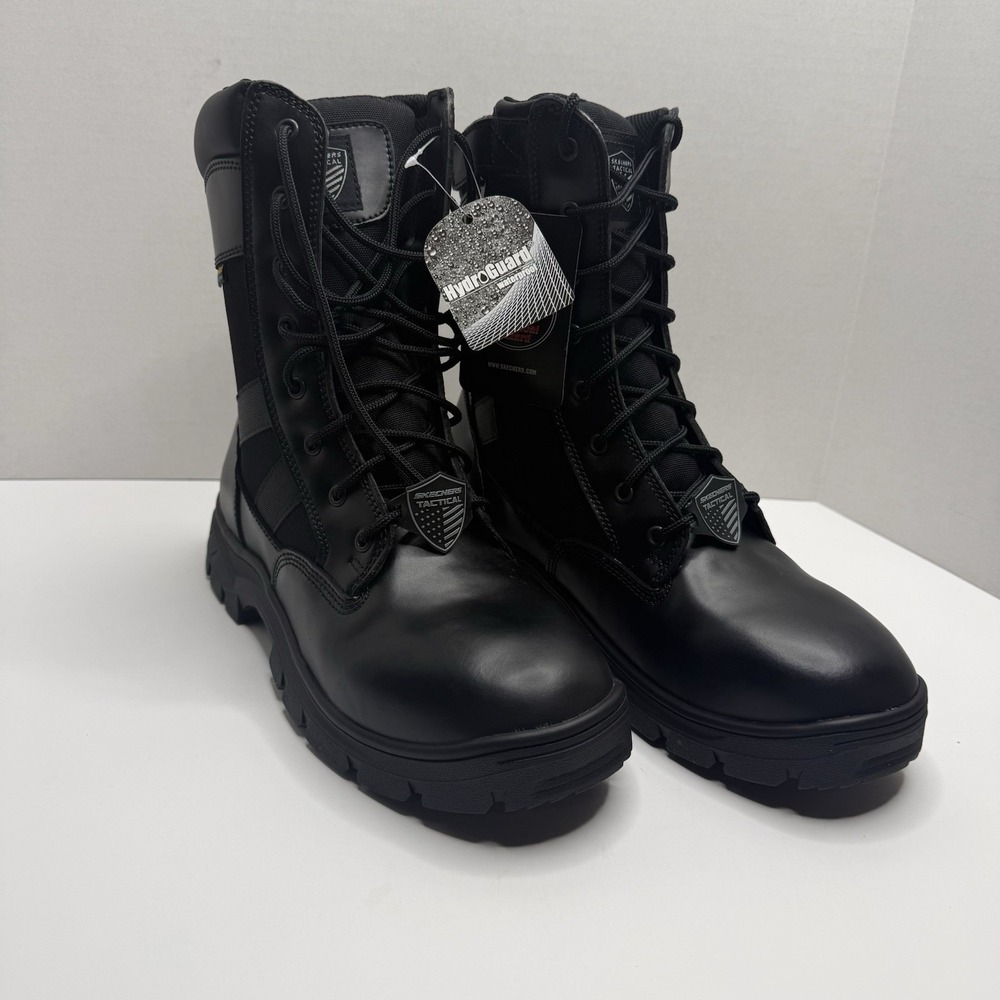 Skechers Tactical 77514 Waterproof EH Duty Boots Black Men’s 11 New
